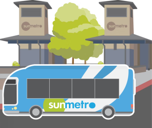 Illustration of Eastside Transit Center